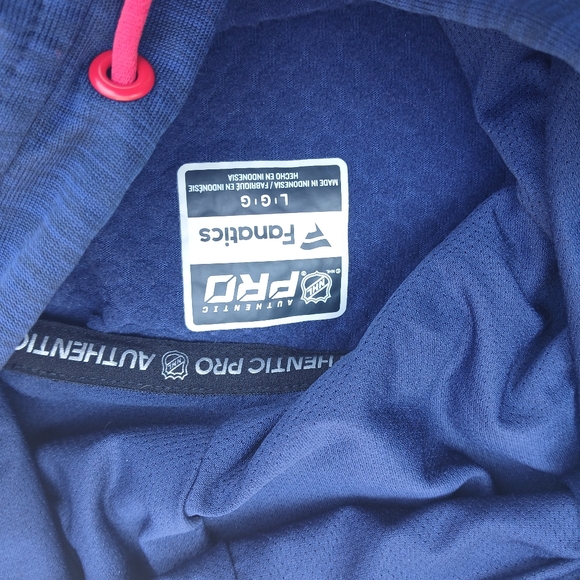 Fanatics Blue New York Rangers Sweatshirt - Picture 2 of 3